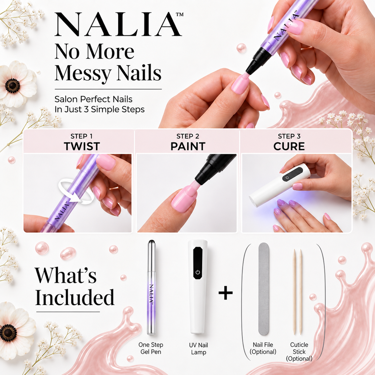 Nalia Pocket Salon Set
